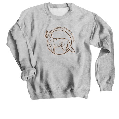 The Watcher, a Sport Grey Crewneck Sweatshirt