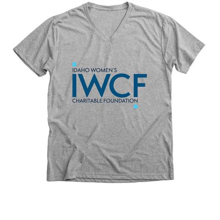 Idaho Women's Charitable Foundation, a Athletic Heather Premium V-Neck Tee