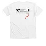 Woodham Class of 1986 Reunion, a Solid White Blend Premium V-Neck Tee (back-view)