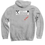 Woodham Class of 1986 Reunion, a Sport Grey Pullover Hoodie (back-view)