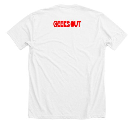 Plus Extra!, a Solid White Blend Premium Unisex Tee (back-view)