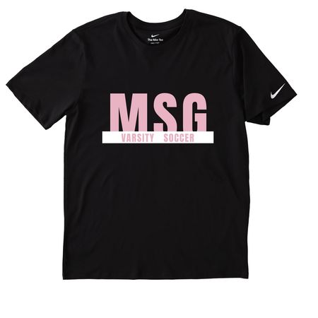 Nike T-Shirt (Pink), a Black Nike Dri-FIT Jersey Blend Performance Tee
