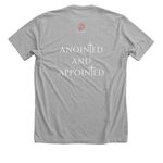 REMNANT, a Athletic Heather Premium Unisex Tee (back-view)