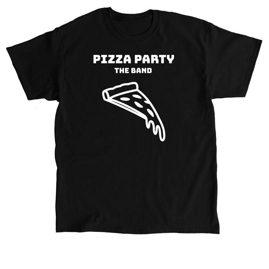 Pizza Party (the band), a Black Classic Unisex Tee
