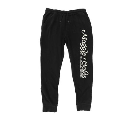 MG Sweatpants, a Black Midweight Fleece Joggers
