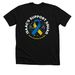 Isaac's Support Squad, a Solid Black Blend Premium Unisex Tee