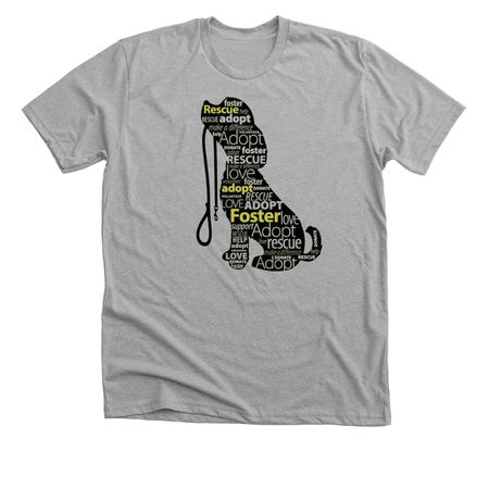 Rescue, a Athletic Heather Premium Unisex Tee