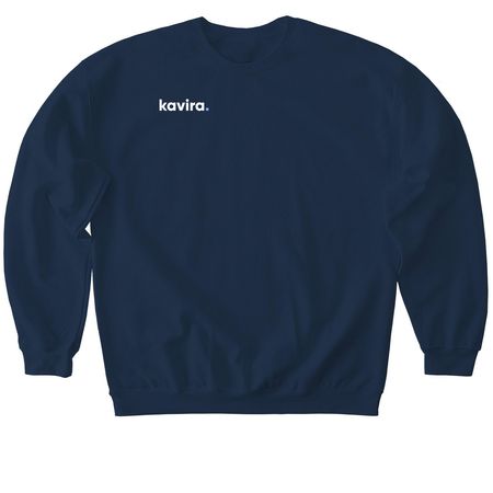 Kavira Sweatshirt, a Navy Softstyle Crewneck Sweatshirt