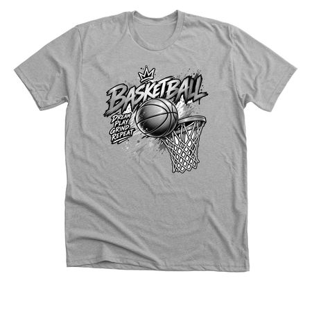 Em?s basketball journey, a Athletic Heather Premium Unisex Tee