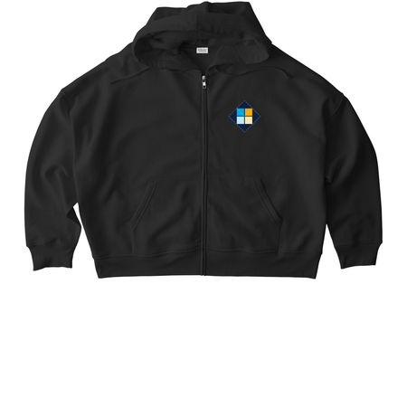 SEW MQG Merch, a Black Stanley/Stella Women?s Stella Ida Zip Up Pullover Hoodie