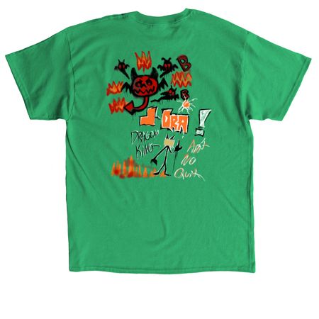 Fishbowl Season 5 Shirt, a Irish Green Classic Unisex Tee (back-view)