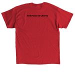 James Wiley ? Election Integrity Tee (Red), a Red Classic Unisex Tee (back-view)