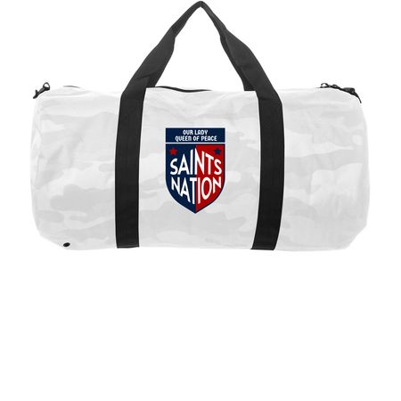 Saints Nation Duffle, a White Camo Day Tripper Duffel Bag