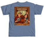 Raney Ridge Woodworking & More, a Blue Jean Comfort Colors Unisex Tee (back-view)