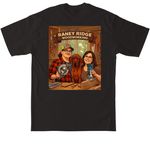 Raney Ridge Woodworking & More, a Black Tall Classic Unisex Tee (back-view)