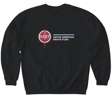 NARF shirt, a Black Softstyle Crewneck Sweatshirt