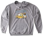 Smiles for All Next Stop: Smile Avenue, a Sport Grey Gildan Softstyle Pullover Hoodie (back-view)