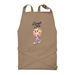 Dough Hoe Apron, a Khaki Recycled Bib Apron