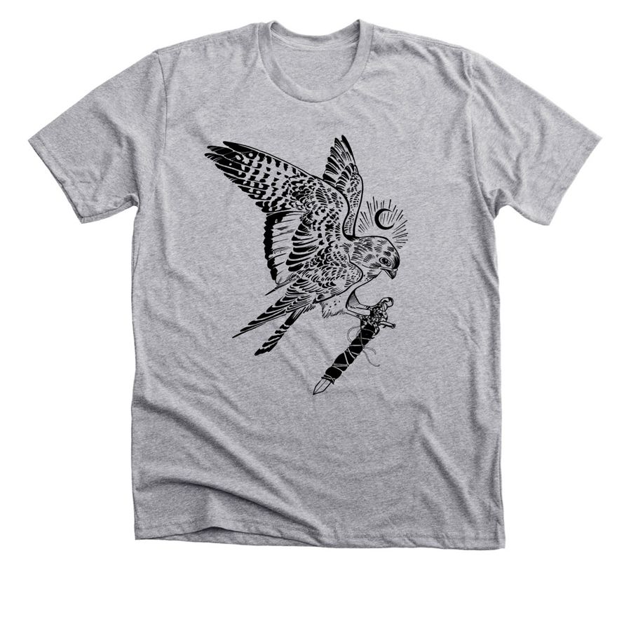 harbinger, a Athletic Heather Premium Unisex Tee
