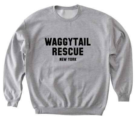 Celebrating 20 Years of Rescue, a Sport Grey Softstyle Crewneck Sweatshirt