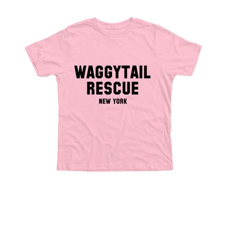 Celebrating 20 Years of Rescue, a Neon Pink Premium Youth Tee