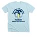 Hope Shines in the Darkness, a Heather Ice Blue Premium Unisex Tee