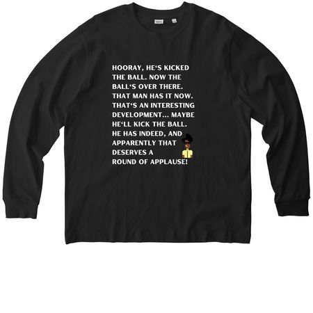 Yay Sports 719, a Black Stanley/Stella Unisex Freestyler Heavyweight Long Sleeve Tee