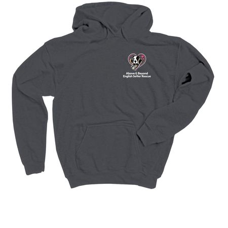 Setter Sweatshirts Collection, a Charcoal Youth Pullover Hoodie