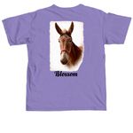 BBSER Summer, a Violet Comfort Colors Unisex Tee (back-view)