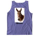 BBSER Summer, a Violet Comfort Colors Tank Top (back-view)