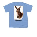 BBSER Summer, a Carolina Blue Youth Unisex Tee (back-view)