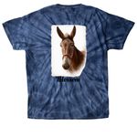 BBSER Summer, a Navy Classic Tie Dye Tee (back-view)