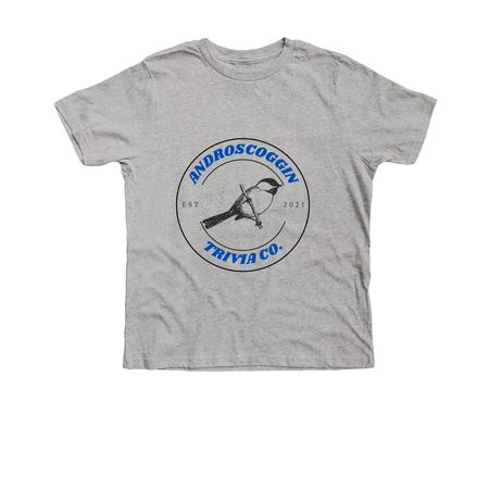 Androscoggin Trivia Co. Shirts, a Athletic Heather Premium Youth Tee