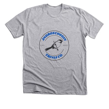 Androscoggin Trivia Co. Shirts, a Athletic Heather Premium Unisex Tee