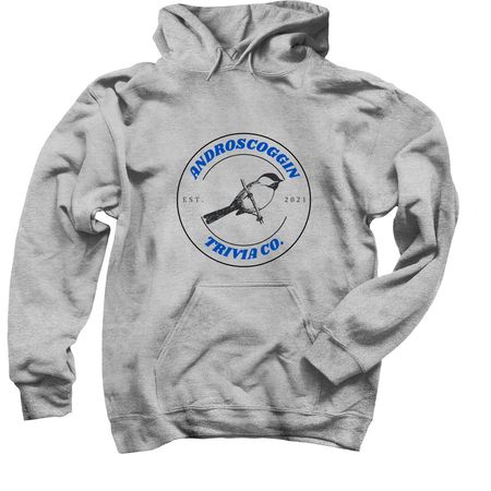 Androscoggin Trivia Co. Shirts, a Sport Grey Pullover Hoodie