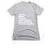 CIDP Swag Shop, a Dark Heather Grey Women's Slim Fit Tee