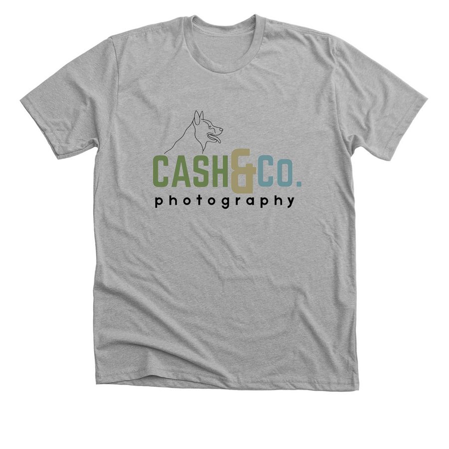 Cash & Co. Photography, a Athletic Heather Premium Unisex Tee