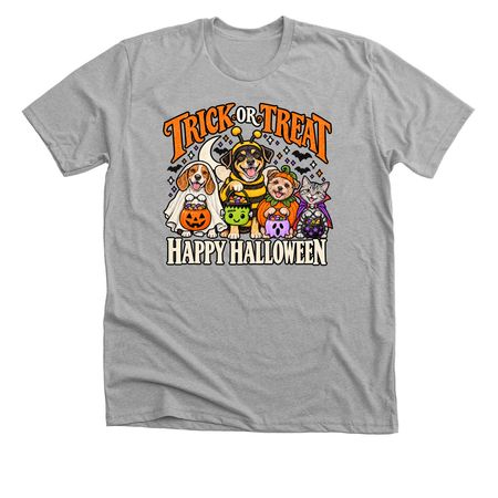 Halloween Shirts, a Athletic Heather Premium Unisex Tee