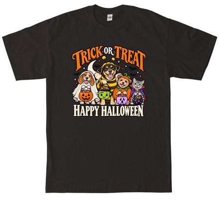 Halloween Shirts, a Black Tall Classic Unisex Tee