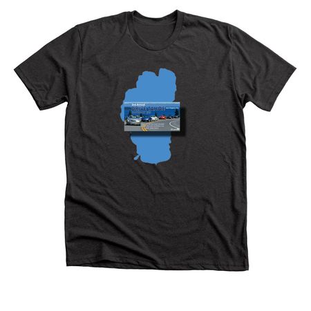 3RD Annual Drive Tahoe, a Dark Grey Heather Premium Unisex Tee