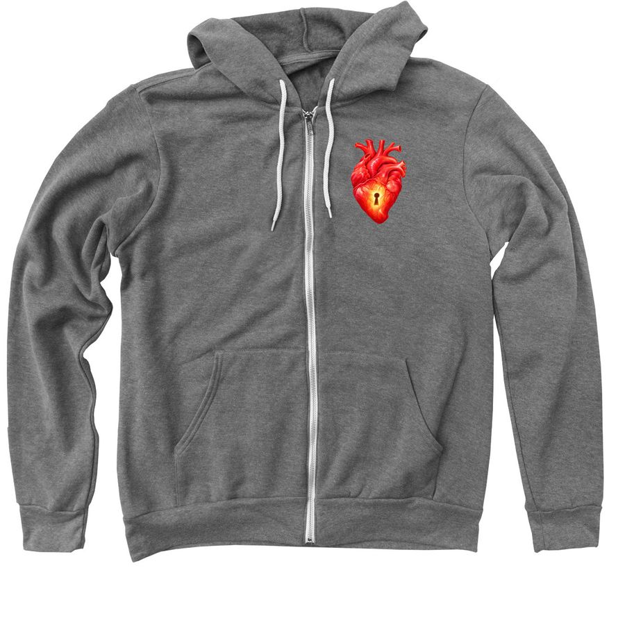 Suki Waterhouse Merch - Official Store, a Deep Heather Zip Up Hoodie