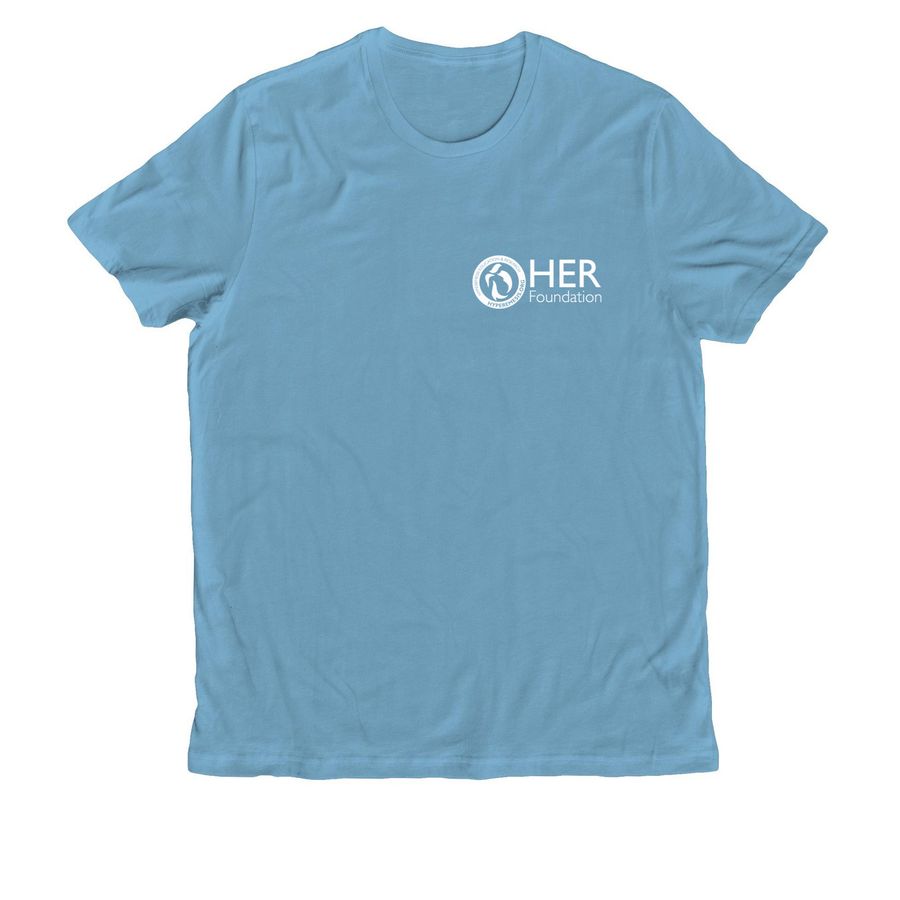 HER Foundation Tough Girl Tee, a Arctic Blue Allmade Organic Cotton Unisex Tee