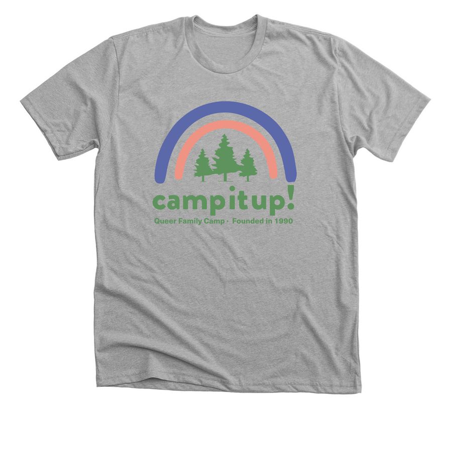 Adult and Youth Tees and Sweatshirts, a Athletic Heather Premium Unisex Tee