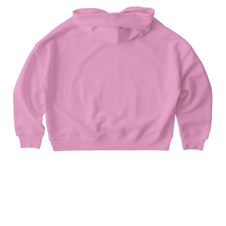 Damn Fine Tee., a Bubble Pink Stanley/Stella Women?s Stella Nora Pullover Hoodie (back-view)