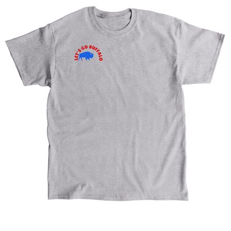 Let?s Go Buffalo, a Sport Grey Classic Unisex Tee