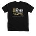The River Logo - Apparel, a Solid Black Blend Premium Unisex Tee