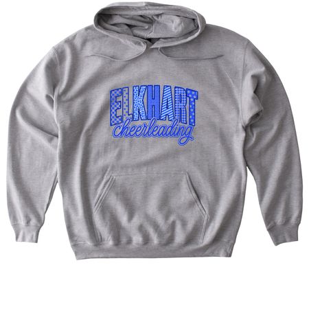 Elkhart Cheerleading&nbsp;, a Sport Grey Gildan Softstyle Pullover Hoodie