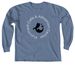 Purrmaid Tees, a Blue Jean Comfort Colors Long Sleeve Tee