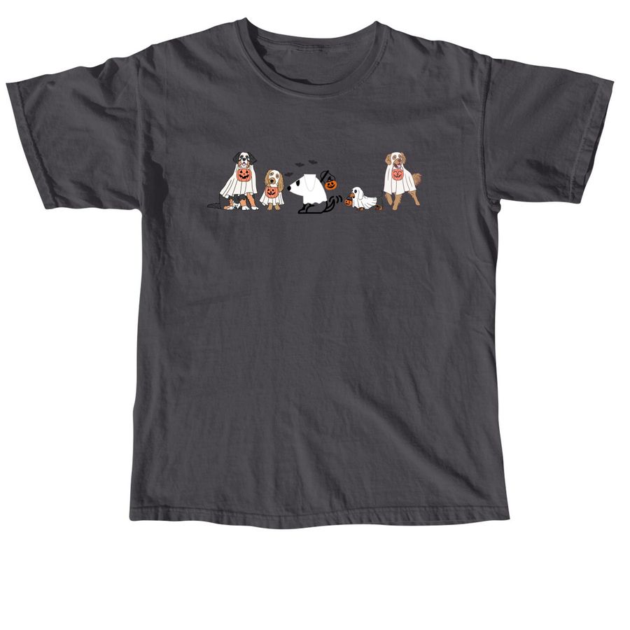 Howl-O-Ween, a Graphite Comfort Colors Unisex Tee