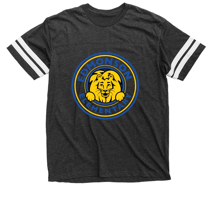 Eddy Gear for Grown-Ups, a Vintage Smoke / White Football Jersey Tee